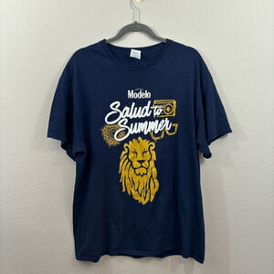 Modelo Salud To Summer Lion Graphic XL Tee Shirt